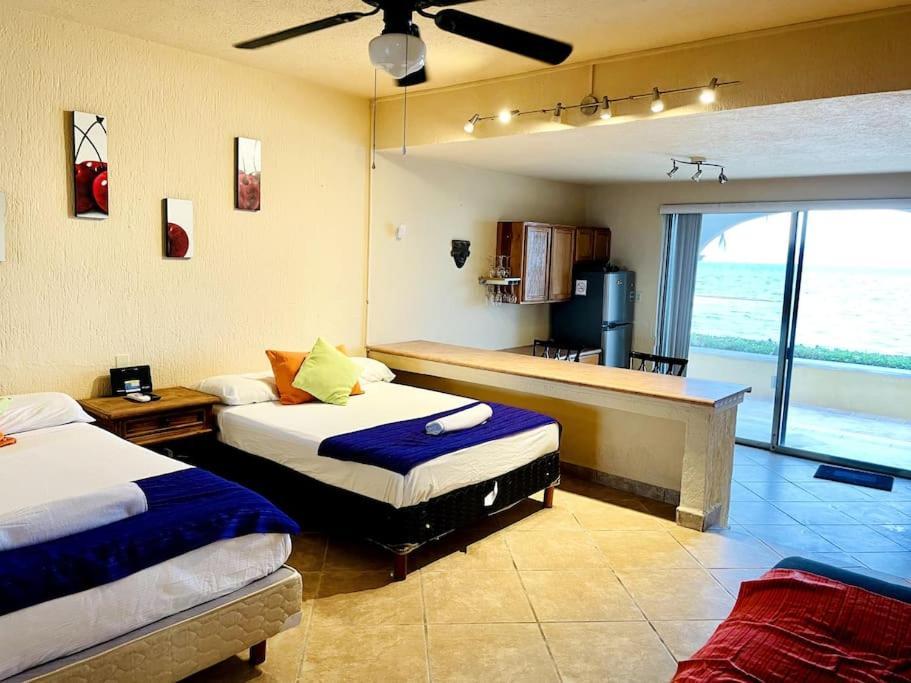 Punta Me Apartment Beach Front In The Hotel & Waterpark Cancún Exterior foto