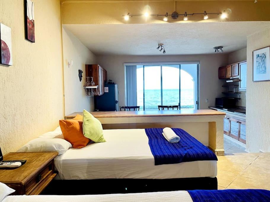 Punta Me Apartment Beach Front In The Hotel & Waterpark Cancún Exterior foto